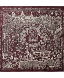 Dame Magasin du Nord Collection Magasin Iconic Scarf 53x53cm - 100% Silke