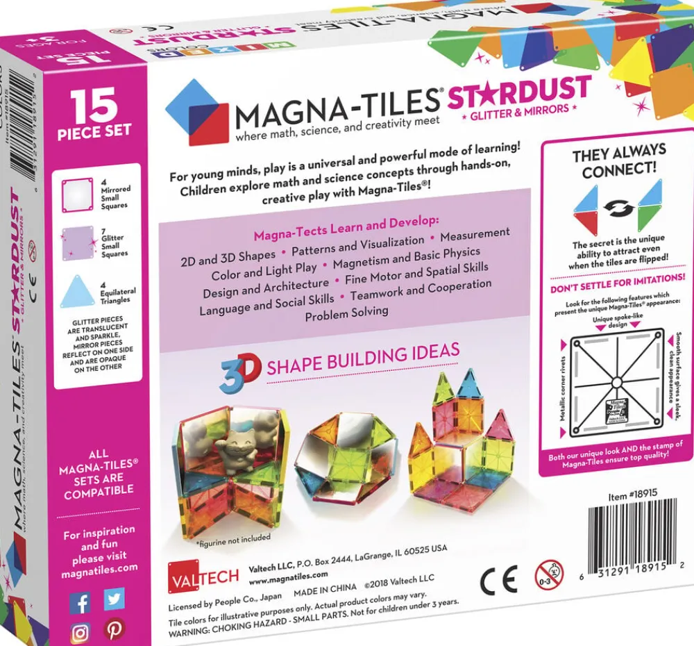 Magna-Tiles stardust 15dele