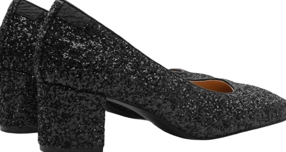 Woden Marie Low Glitter 020 Hot