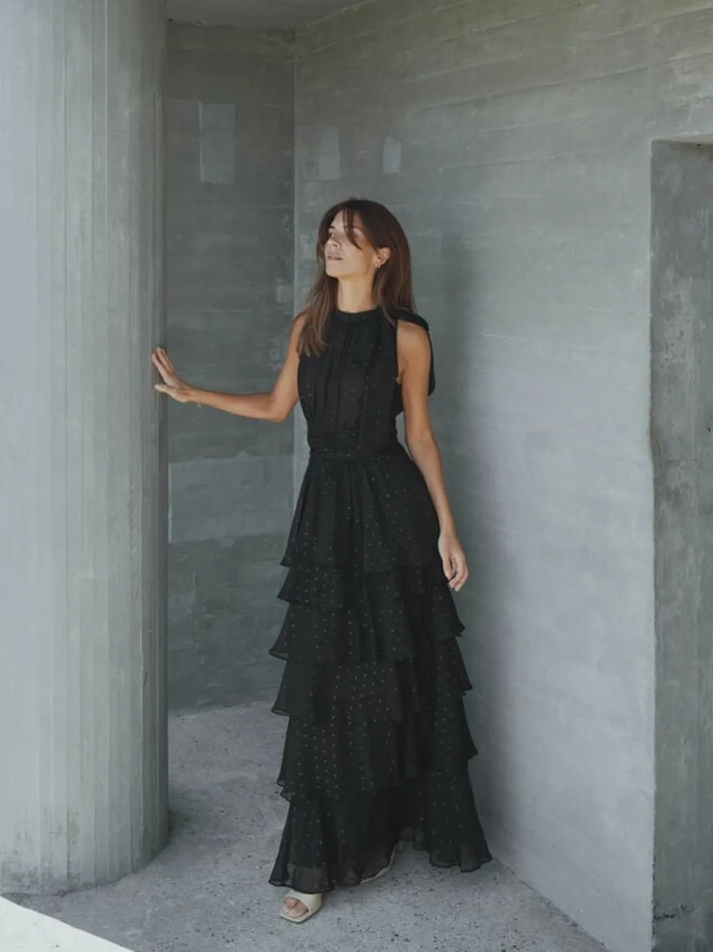 Marli Glitz Dress>Neo Noir