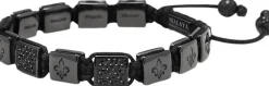 Men's Ceramic Flatbead Bracelet in><noscript><img width=