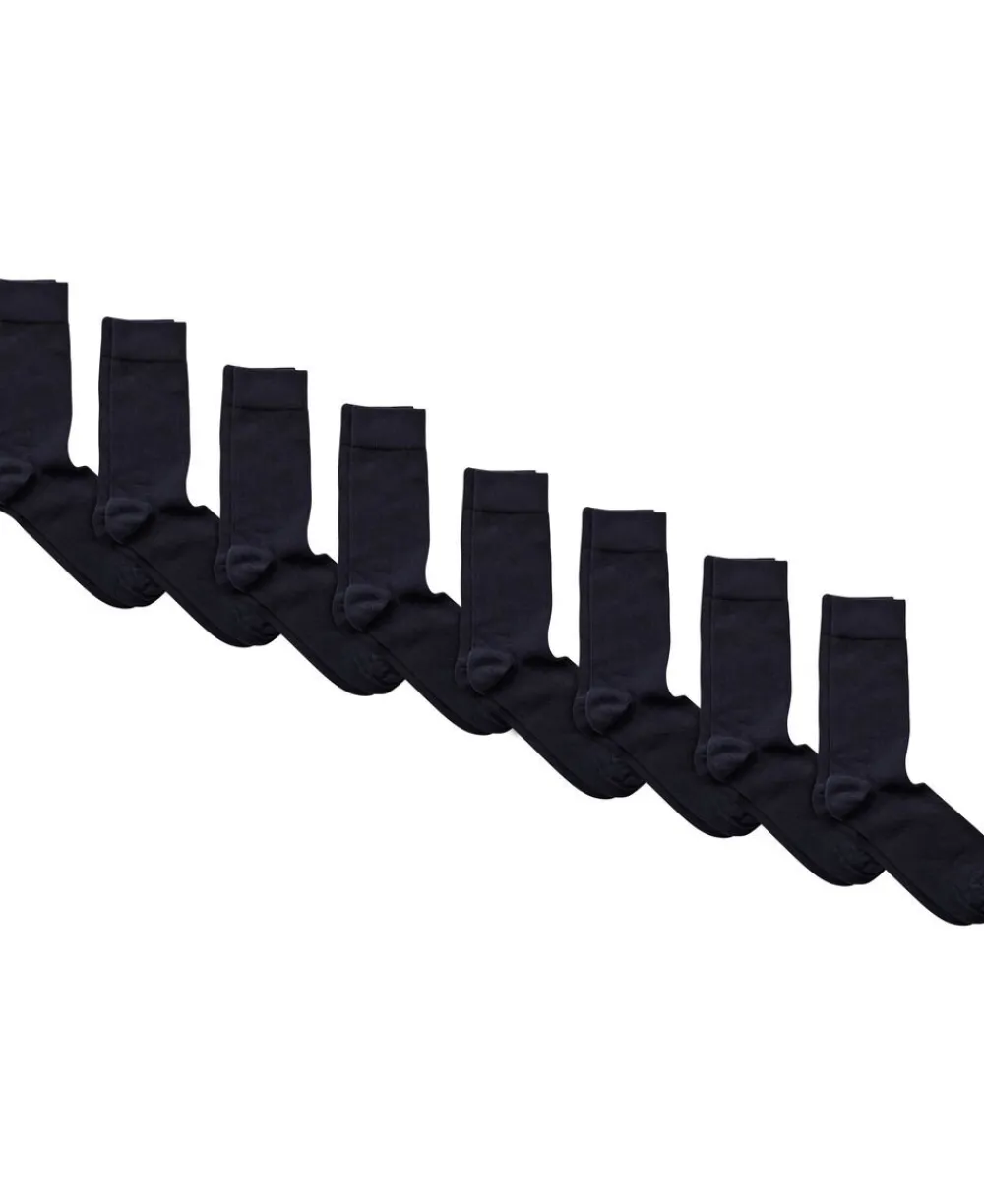 Mens plain sock - 8 pk>Magasin du Nord Collection Clearance