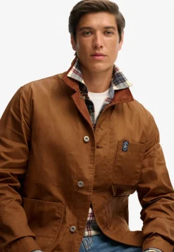 MERCHANT WAXED WORKER JACKET><noscript><img width=