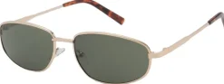 MANGO Metallic frame sunglasses Gold Discount