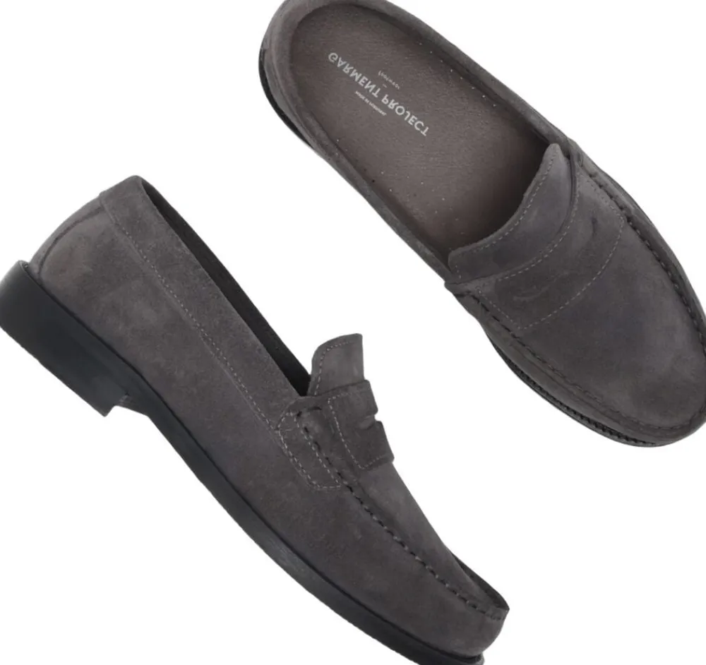 Miles Penny Loafer - Suede>Garment Project Best