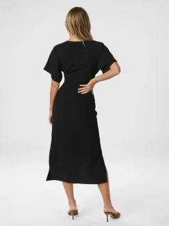 Dame Neo Noir Miloine Drape Dress