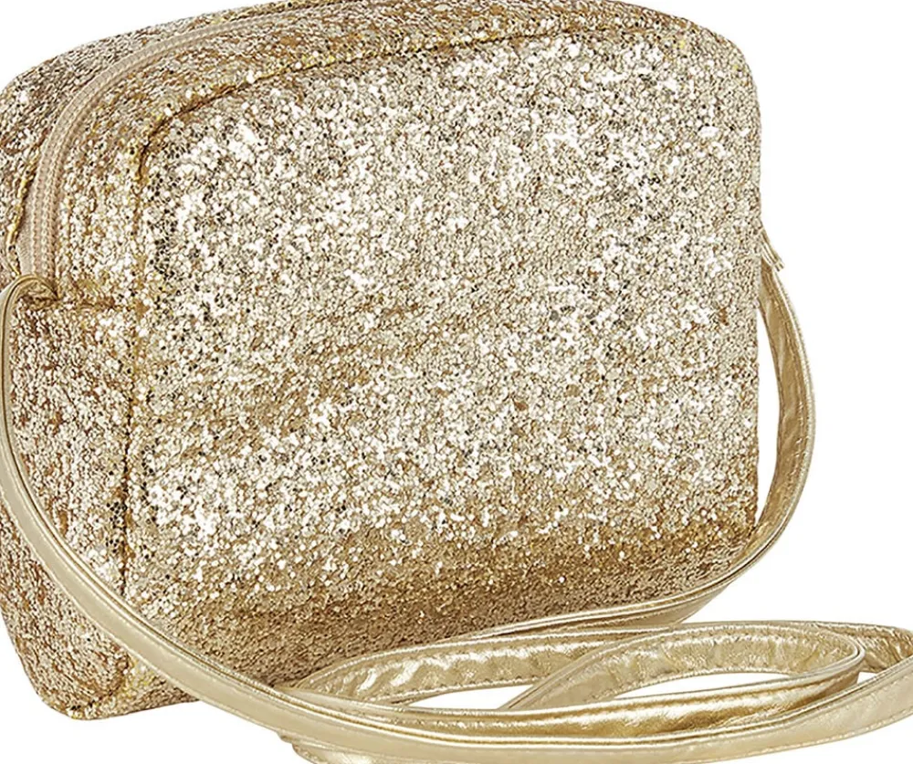 - Skuldertaske - Guld glitter>Mimi & Lula