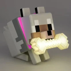 Shark Gaming Minecraft Wolf Globuddies Lampe