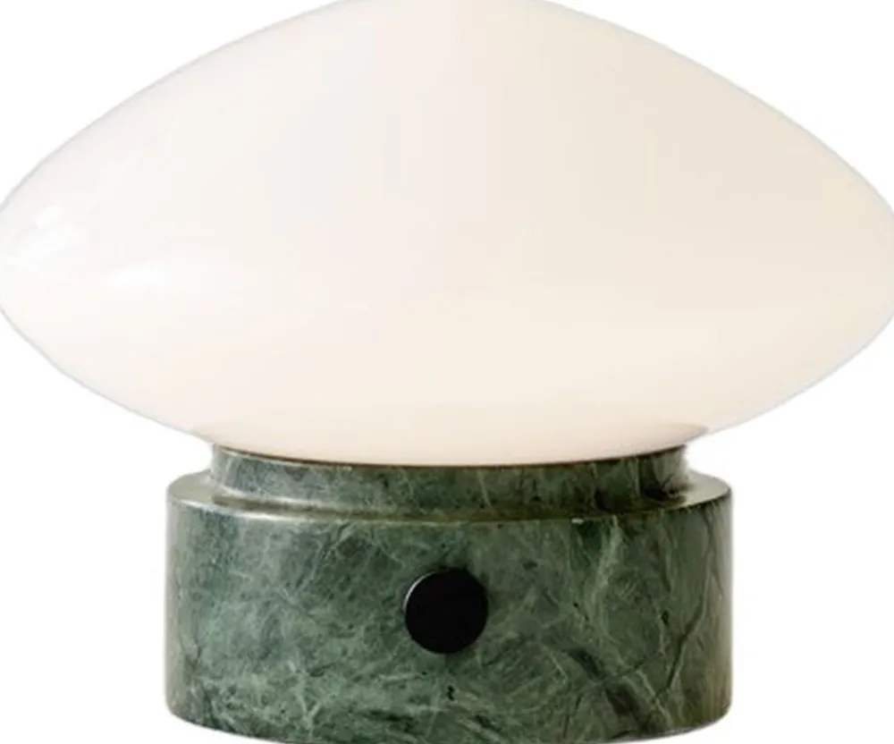 &Tradition Mist Portable Lamp AP21 Verde Guatemala base