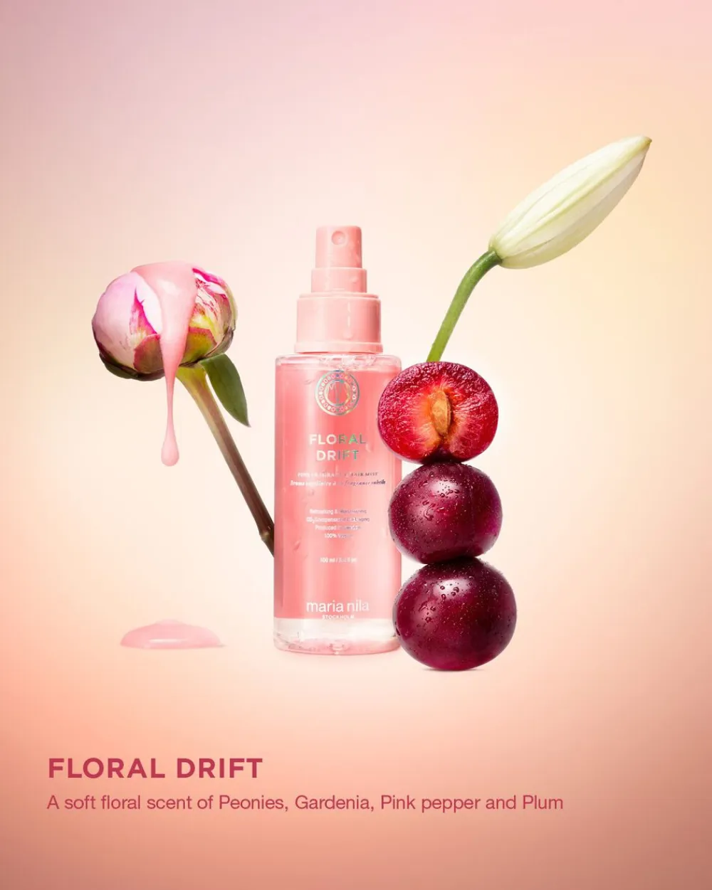 MN S&F FLORAL DRIFT FINE FRAGRANCE HAIR MIST 100 ML>Maria Nila Best