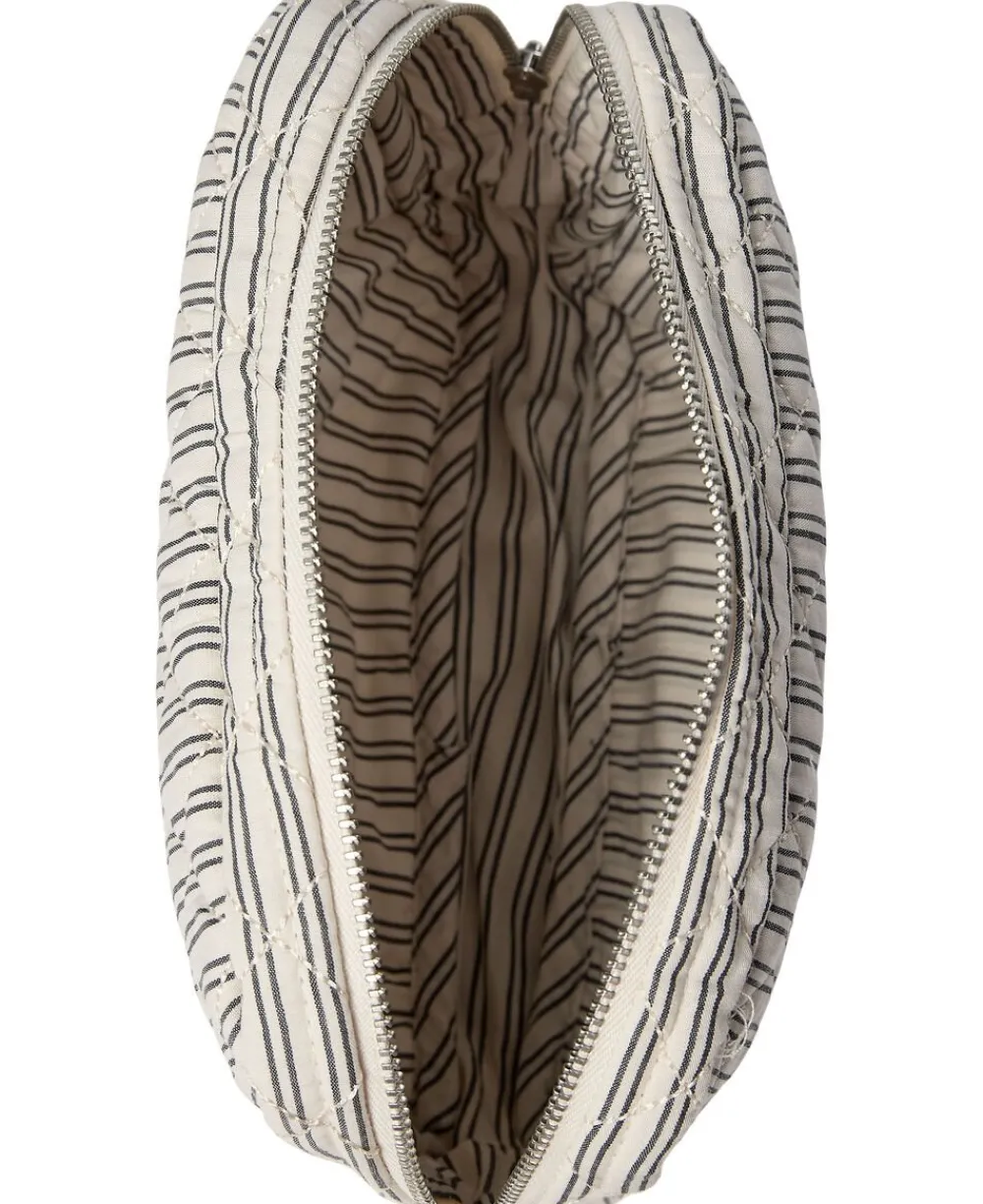 Dame Magasin du Nord Collection Moira Off White / Black Double Stripe