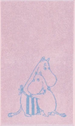 Moomin Arabia 30x50cm håndklæde Familietid GOTS