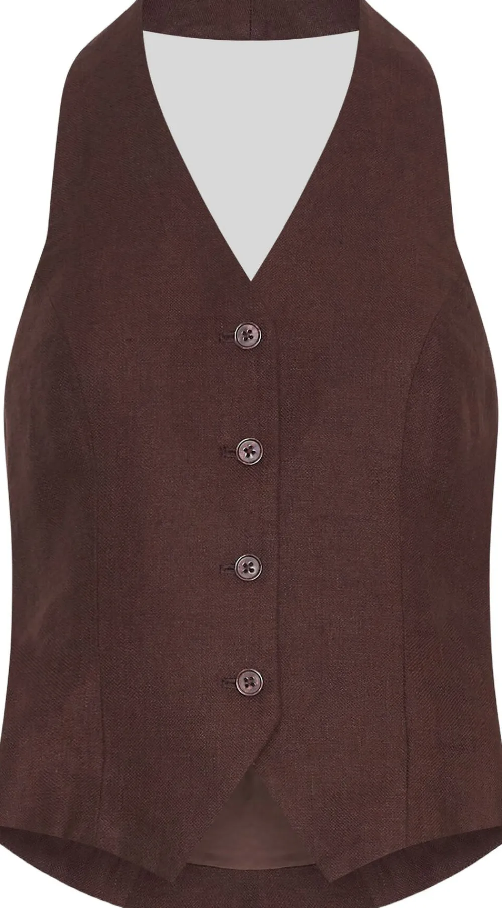 Dame MSCH COPENHAGEN MSCHNaira Claritta Halterneck Waistcoat