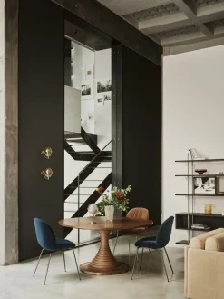 Gubi Multi-Lite Wall Lamp, EU Base: Chrome, Shade: Chrome