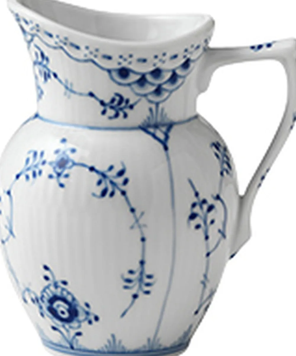 Royal Copenhagen Musselmalet Halvblonde 17 cl. Flødekande Sale