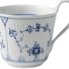 Musselmalet Riflet 33 cl. højhankskop>Royal Copenhagen Hot