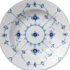 Royal Copenhagen Musselmalet Riflet 23 cm. dyb tallerken