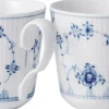 MUSSELMALET RIFLET 2-PAK KRUS 28 CL>Royal Copenhagen Clearance