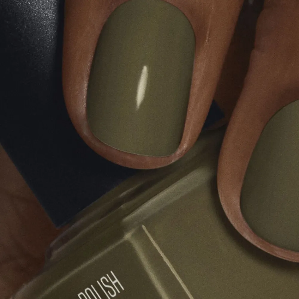 Nail Polish Olive Green>Nilens Jord Clearance