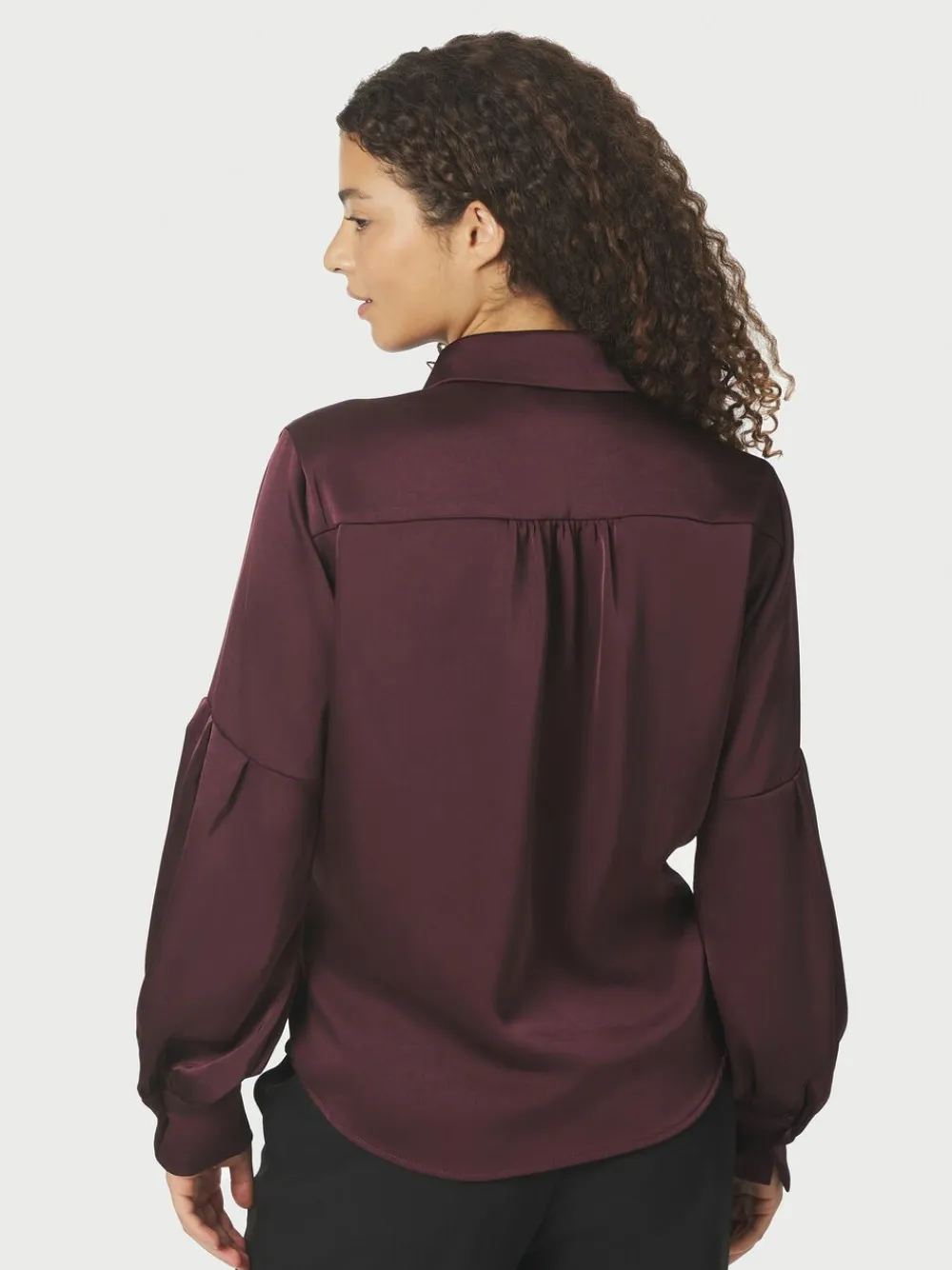 Naja Satin Shirt>Neo Noir New