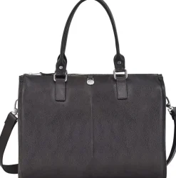 ADAX Napoli working bag Lulu 14 M&oslash;rkebrun Discount