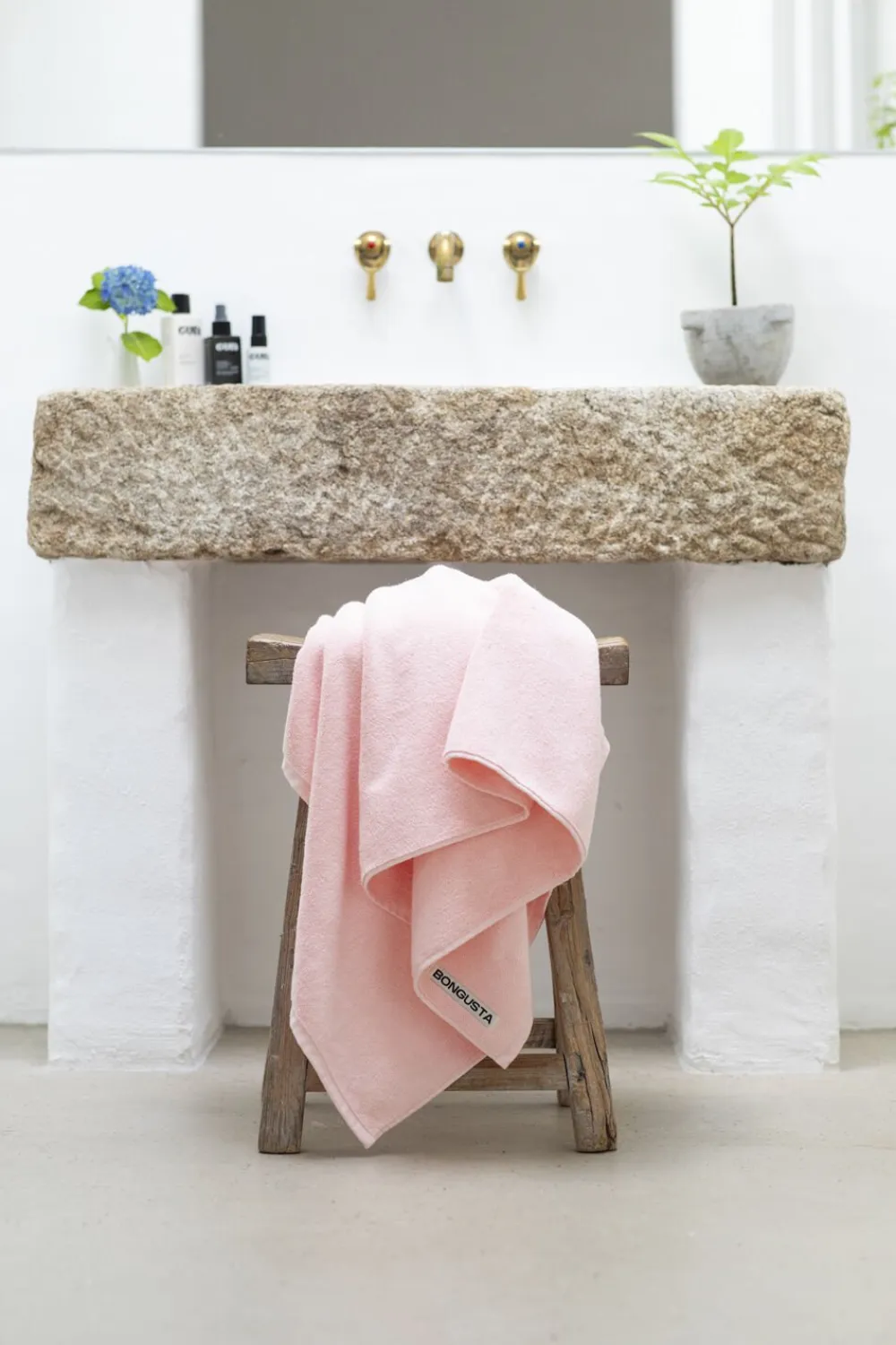 Bongusta Naram Guest Towels Blush New