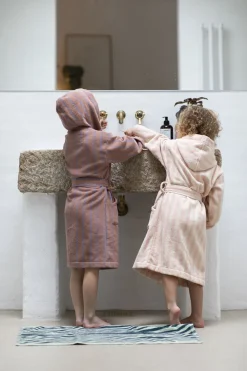 Bongusta Naram Kids Bathrobe Camel & ultramarine Best