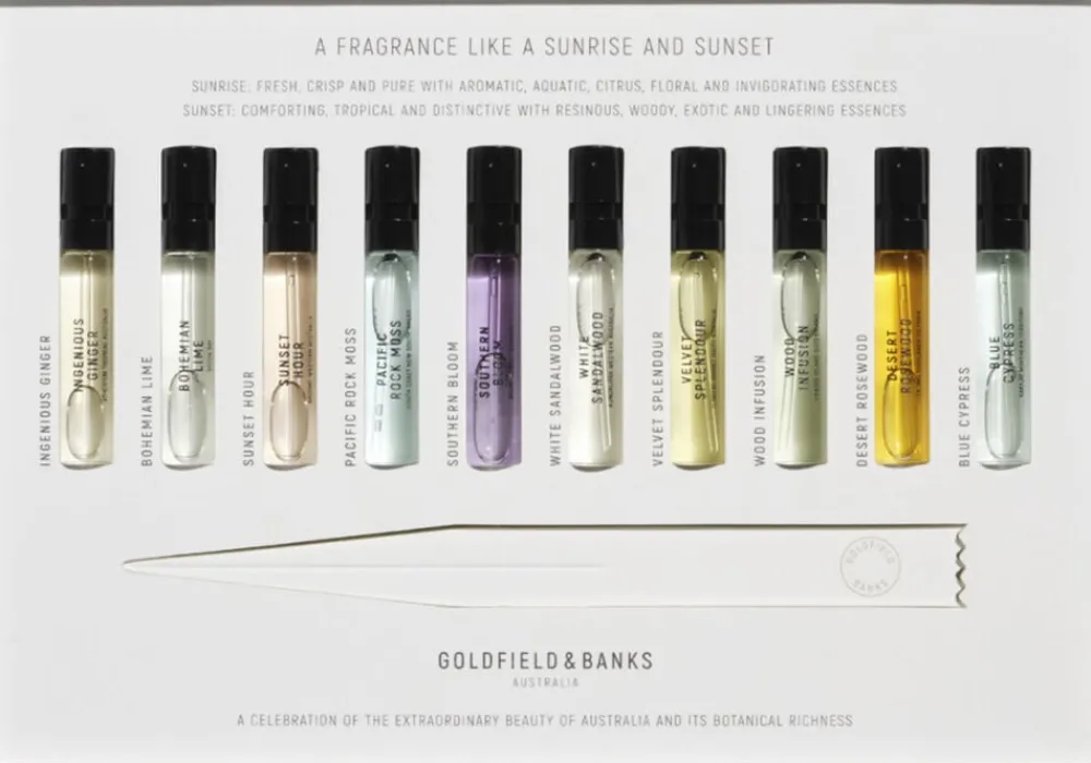 Goldfield & Banks NATIVE COLLECTION Discovery Sample Collection 10 x 2 ml