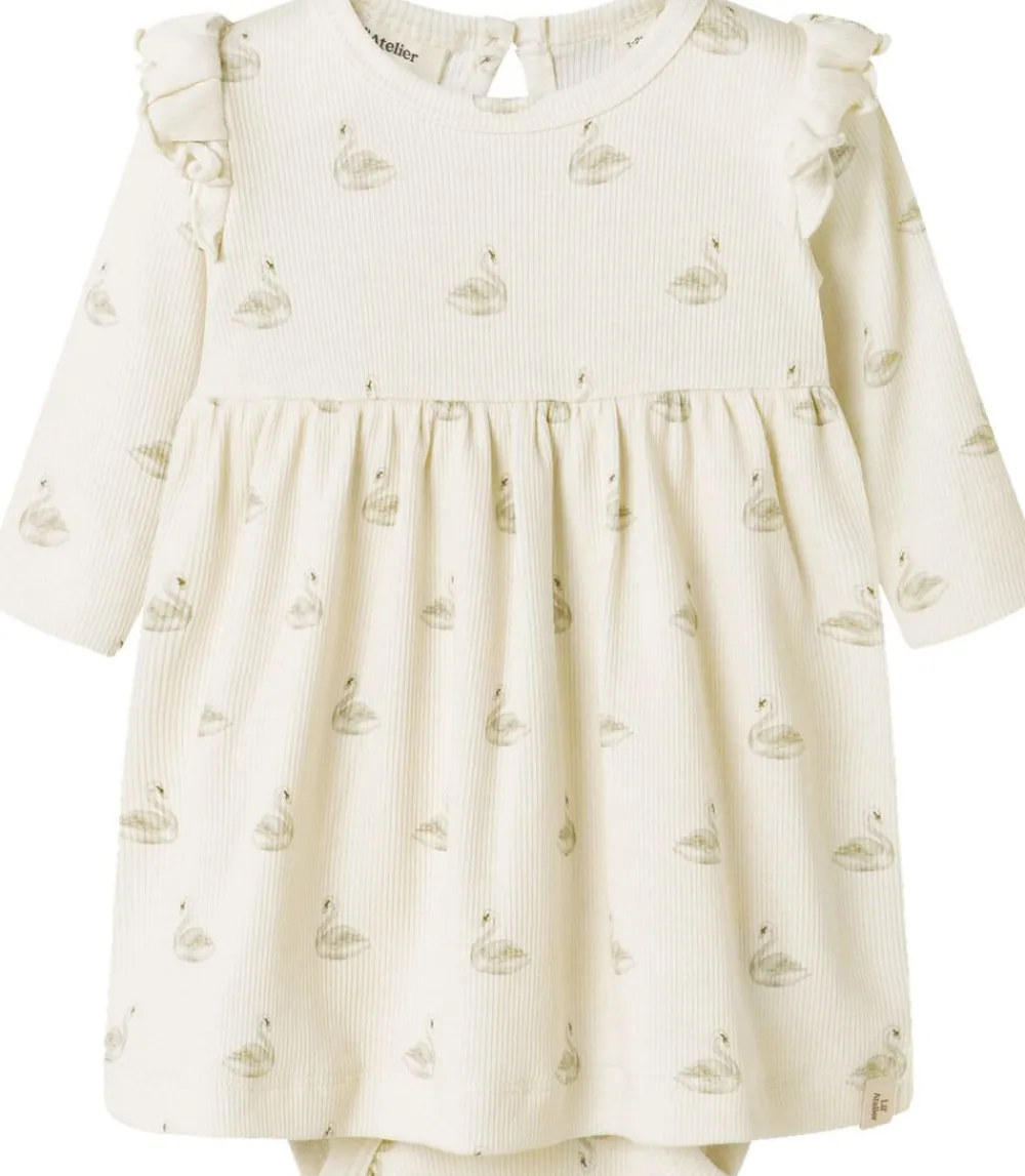 NBFGAVO EGE LS BODY DRESS LIL>Lil' Atelier New
