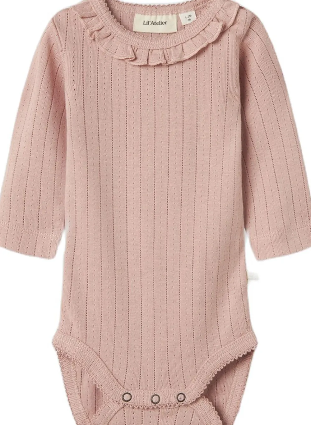 Lil' Atelier NBFRACHEL NIS LS SLIM BODY LIL NOOS Lyserød Discount