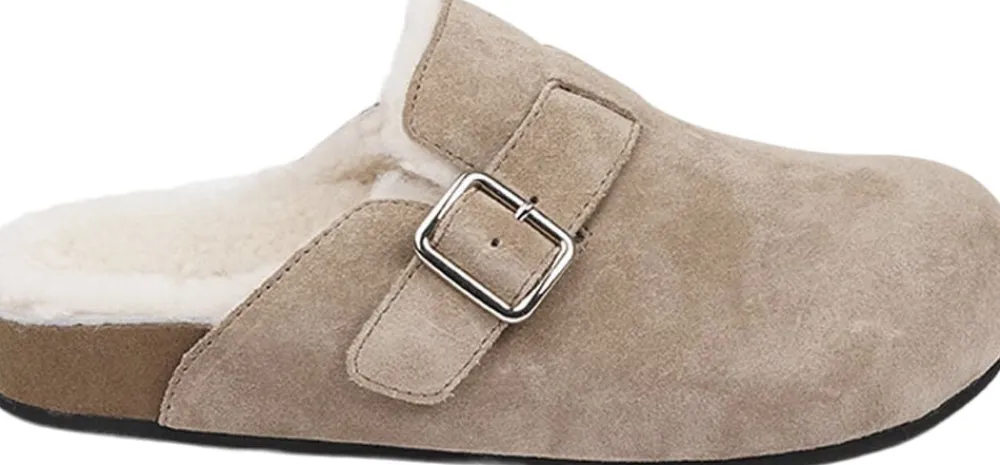 Lovelies NESSO - SKIN MULES WITH ADJUSTABLE BUCKET 0078 Hot
