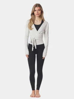 Nia Jersey Wrap Blouse><noscript><img width=