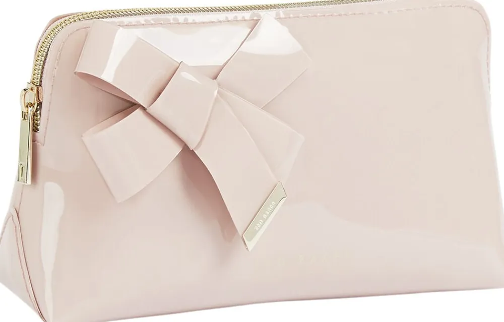 Ted Baker NICOLAI Knot Bow Makeup Bag Pl-pink Best