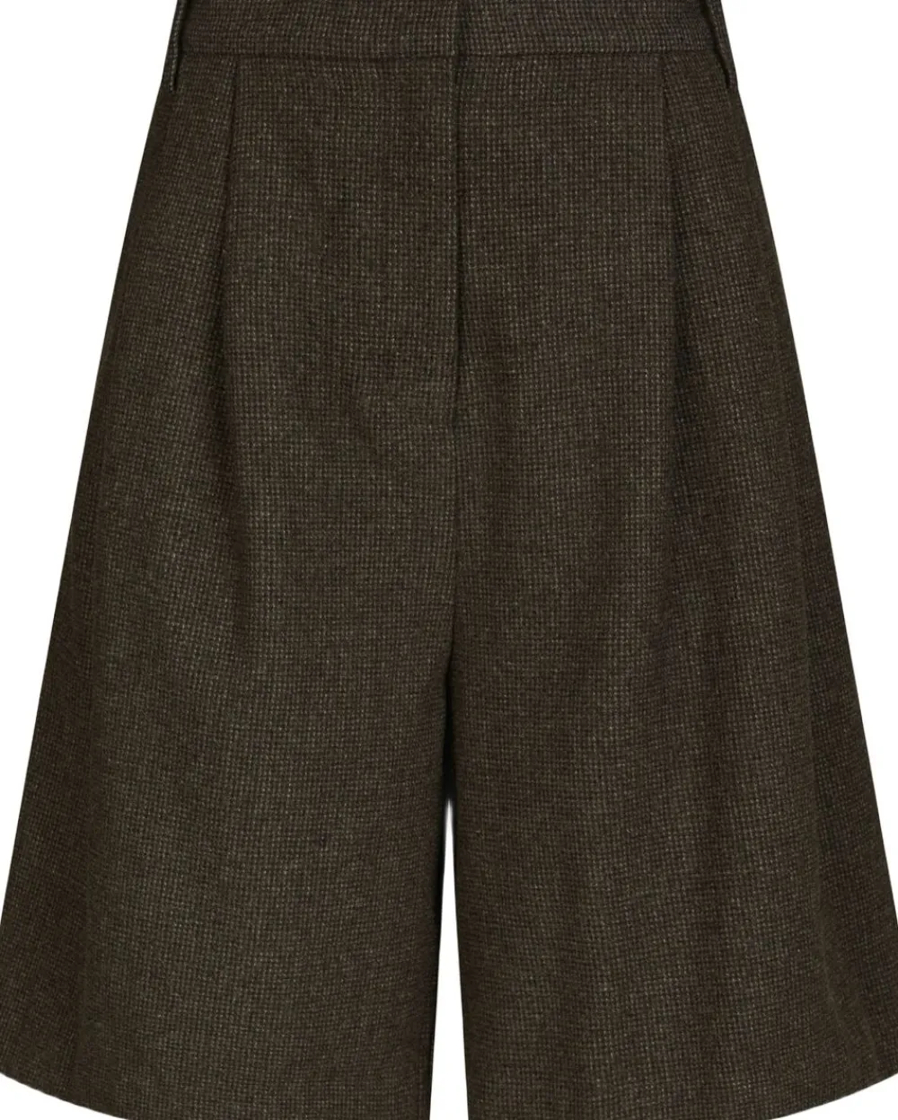 Neo Noir Nika Mini Check Shorts Brown melange Discount