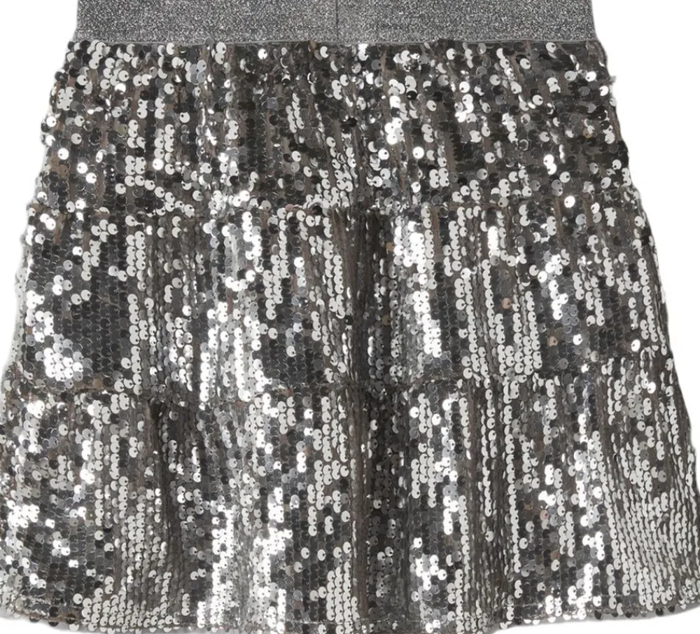 Name It NKFRISCING SKIRT Sølv Hot