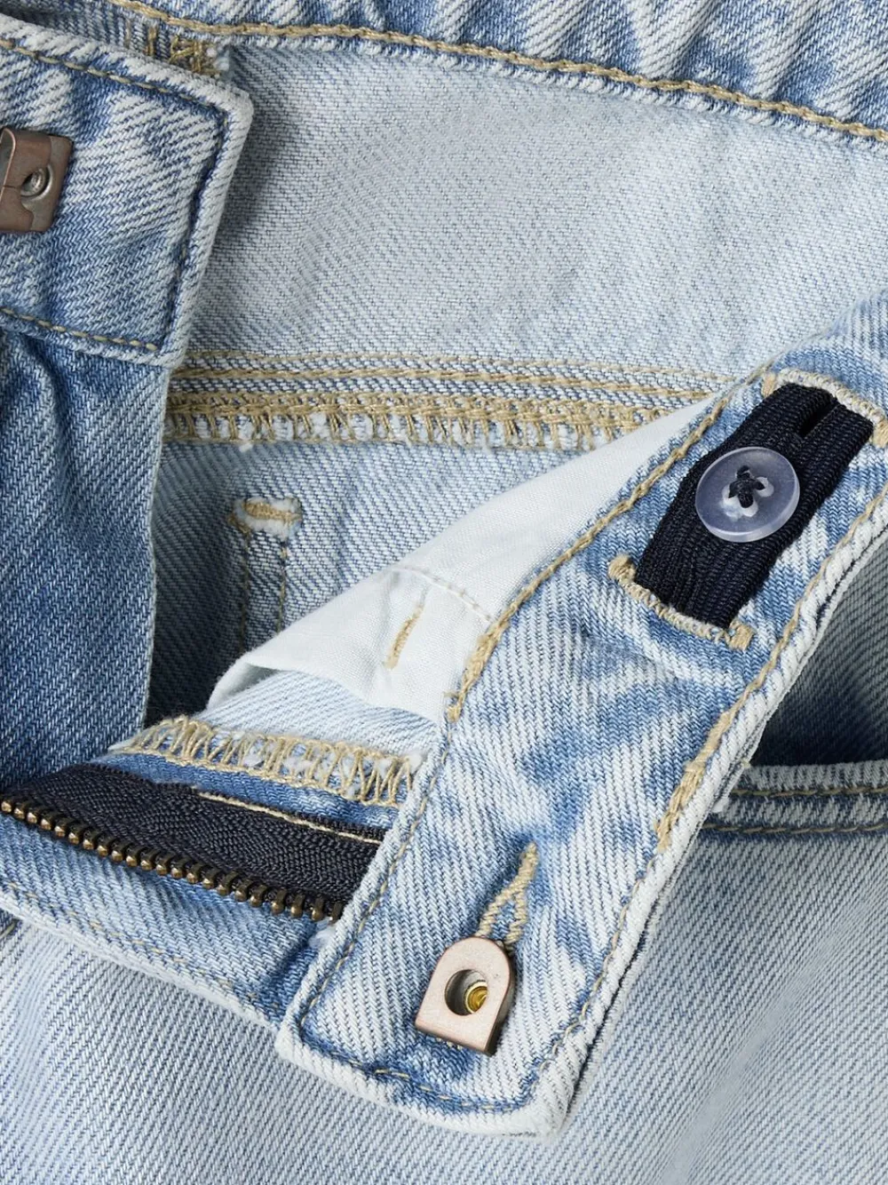Name It NKFROSE WIDE JEANS 5529-BE NOOS Blå Online