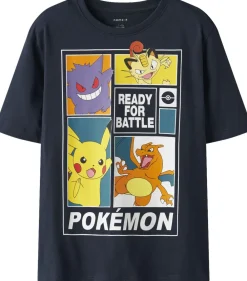 Børn Name It NKMDAMS POKEMON SS NREG TOP BOX NOO