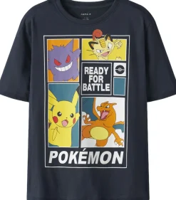 Børn Name It NKMDAMS POKEMON SS NREG TOP BOX NOO