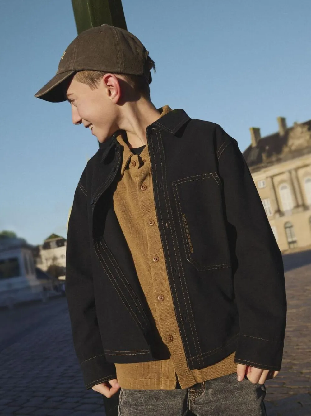 Name It NKMNEWTON LS OVERSHIRT Blå Online