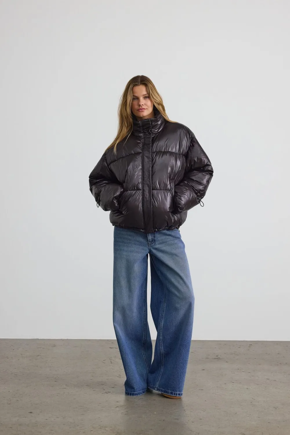 NMALLIE SHINY PUFFER NOOS>Noisy may Discount