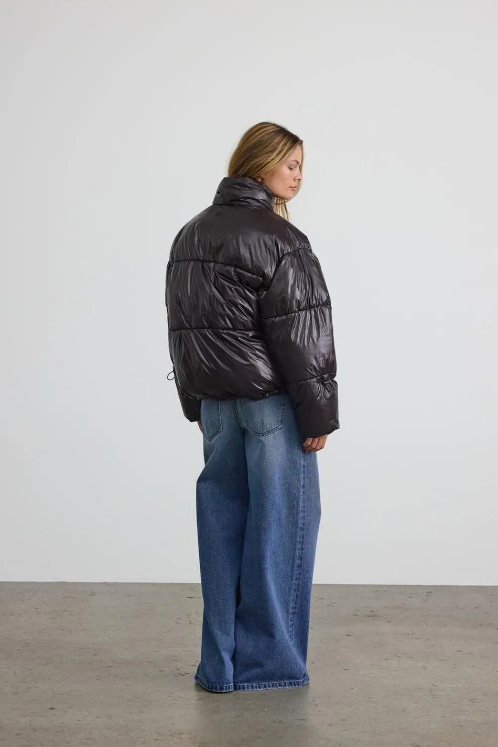 NMALLIE SHINY PUFFER NOOS>Noisy may Discount