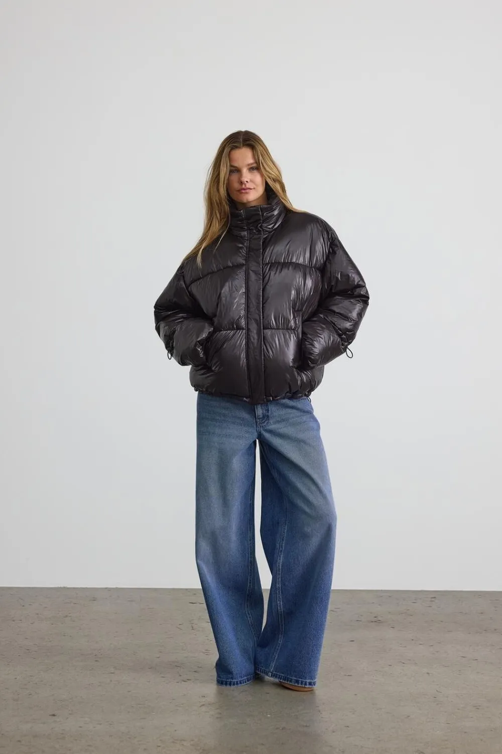 NMALLIE SHINY PUFFER NOOS>Noisy may Discount