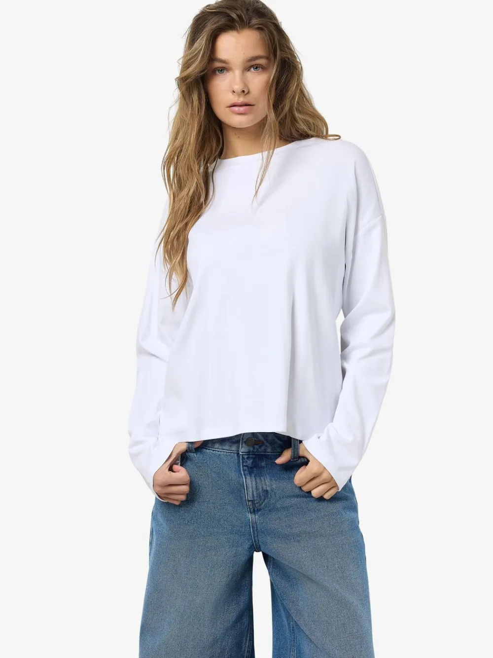 NMMOCCA L/S REGULAR FIT TOP JRS FWD>Noisy may Online