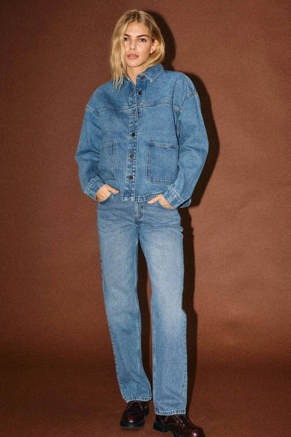NMREGGY LW STRAIGHT JEANS VI557MB>Noisy may Sale