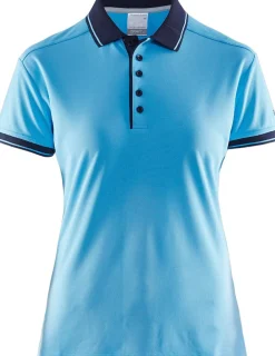 Craft Noble Polo Blå Sale