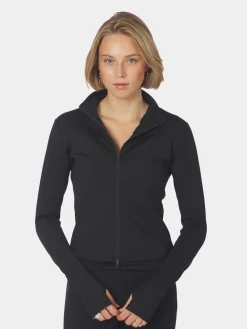 Neo Noir Nolana Zip Blouse Black Outlet