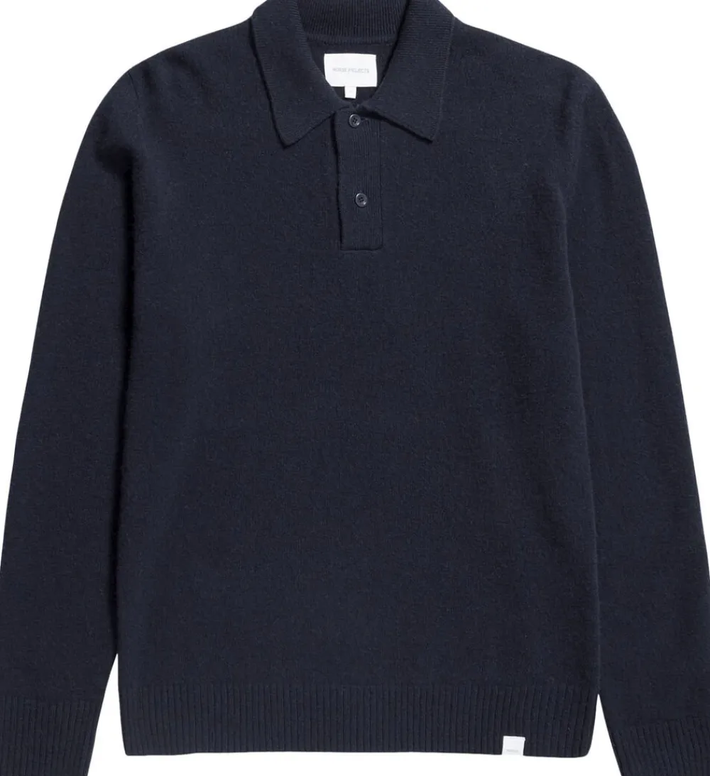 Norse Standard Merino Lambswool Polo>Norse Projects Best