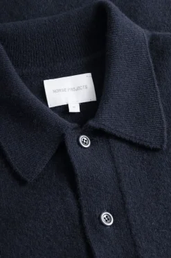 Norse Standard Merino Lambswool Polo><noscript><img width=