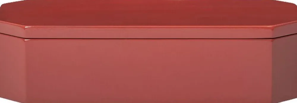 Ferm Living Nova Storage Box - 20 x 10 - Picante Red