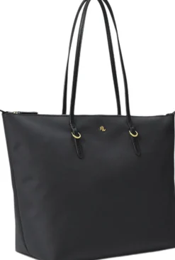 Lauren Ralph Lauren Nylon Large Keaton Tote Bag Sort
